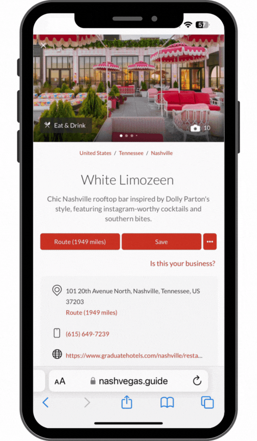 AI-powered content creation for business listings, only on Explore