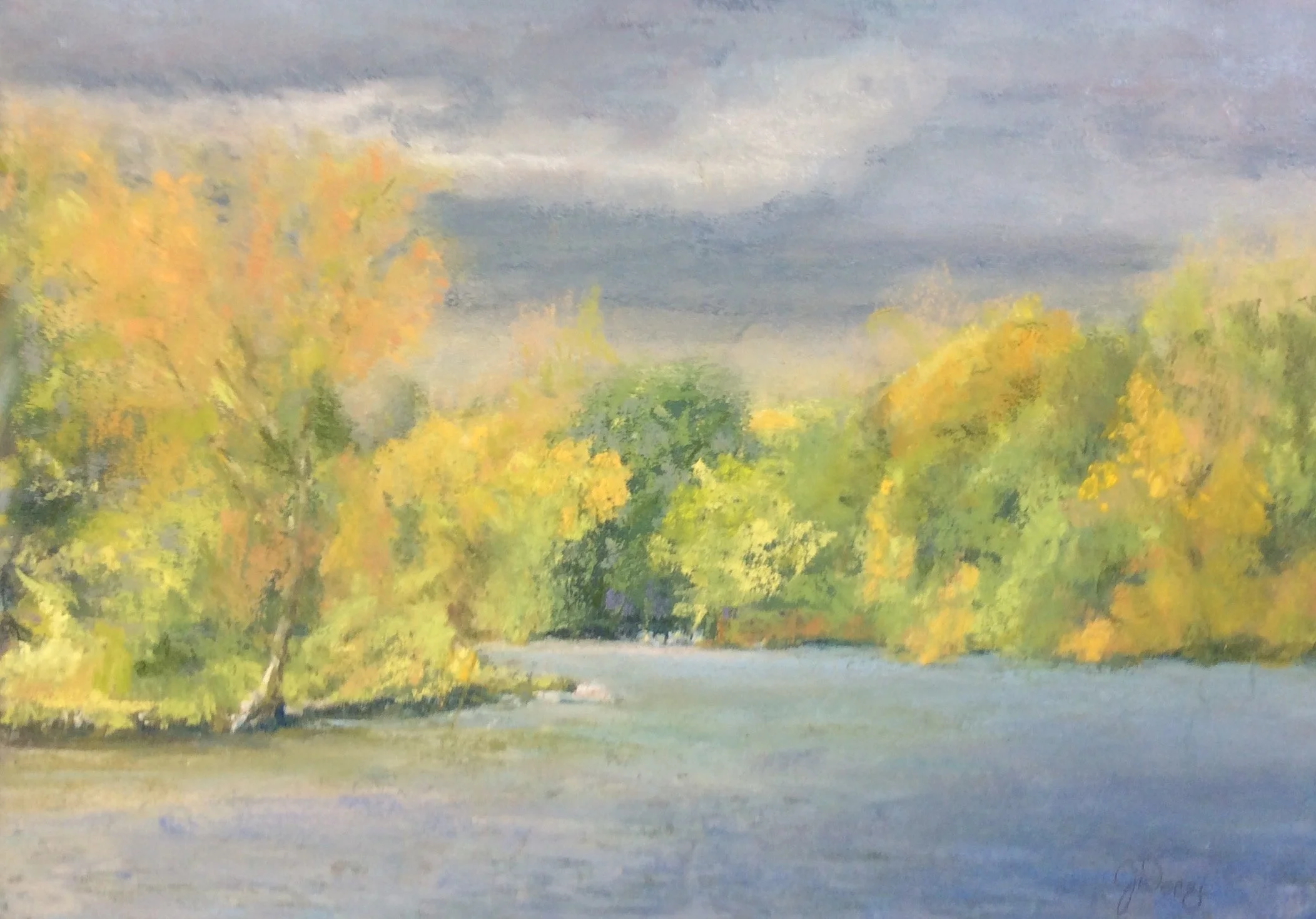 "Autumn on the River"     NOT FOR SALE