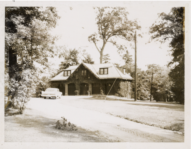 5-bay garage, 1950’s?