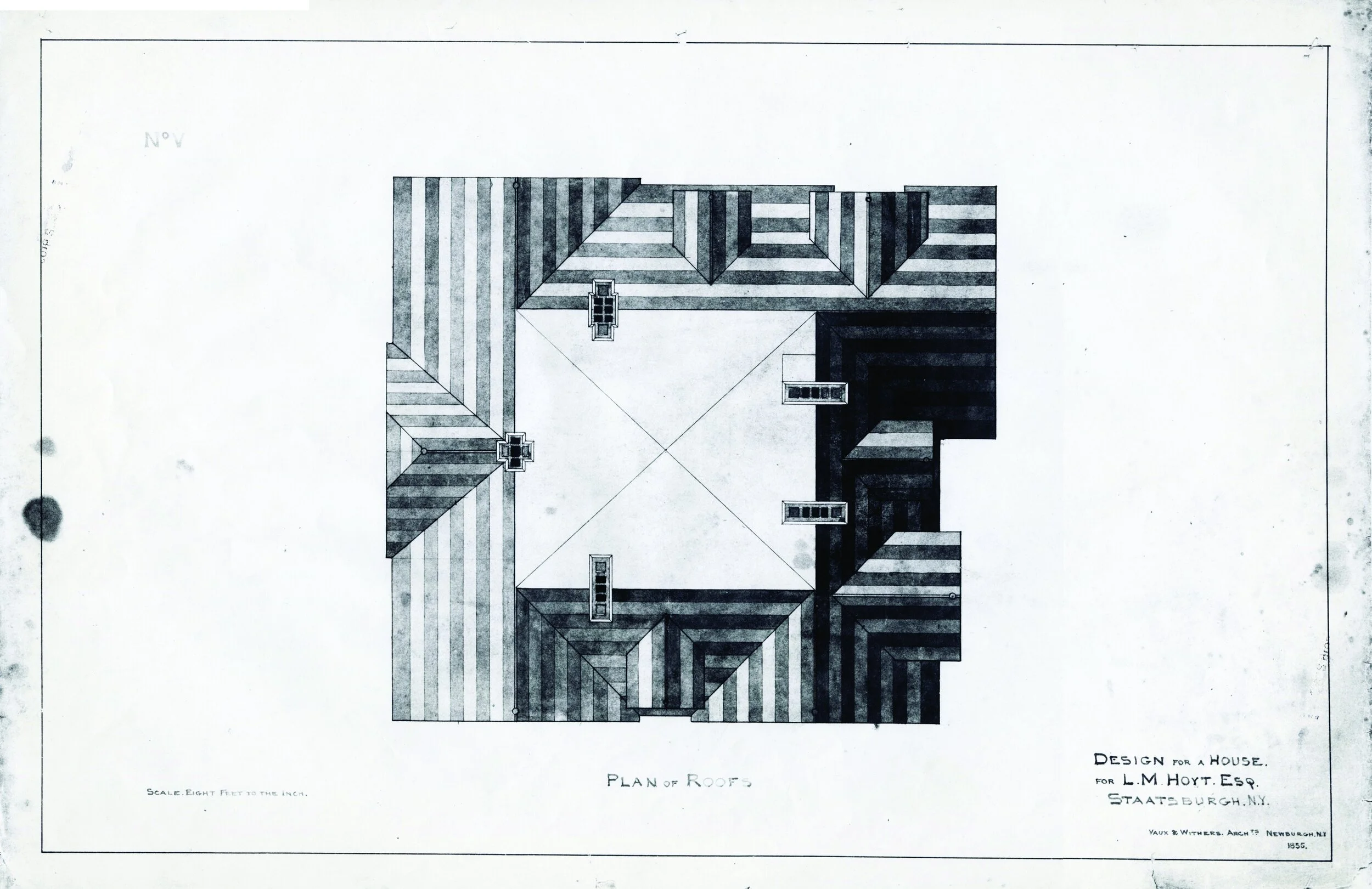 Vaux/Withers roof plan