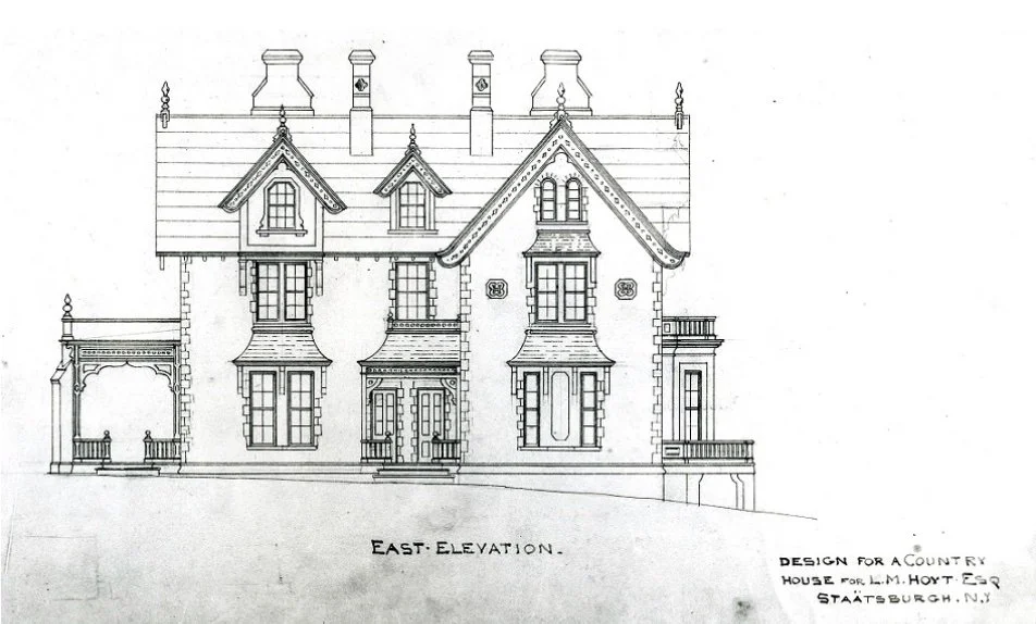 Vaux/Withers East Elevation drawing