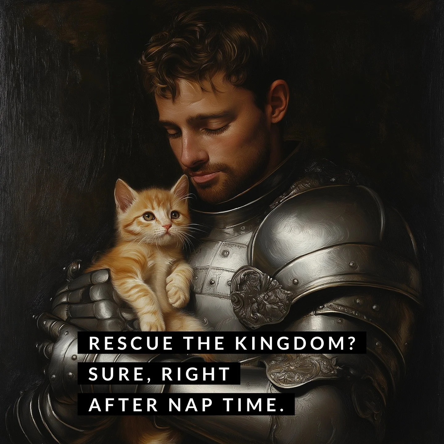 And they say chivalry is dead&hellip; paw-lease! 

#chivalry #gingercatsofinstagram #thelittleshitten