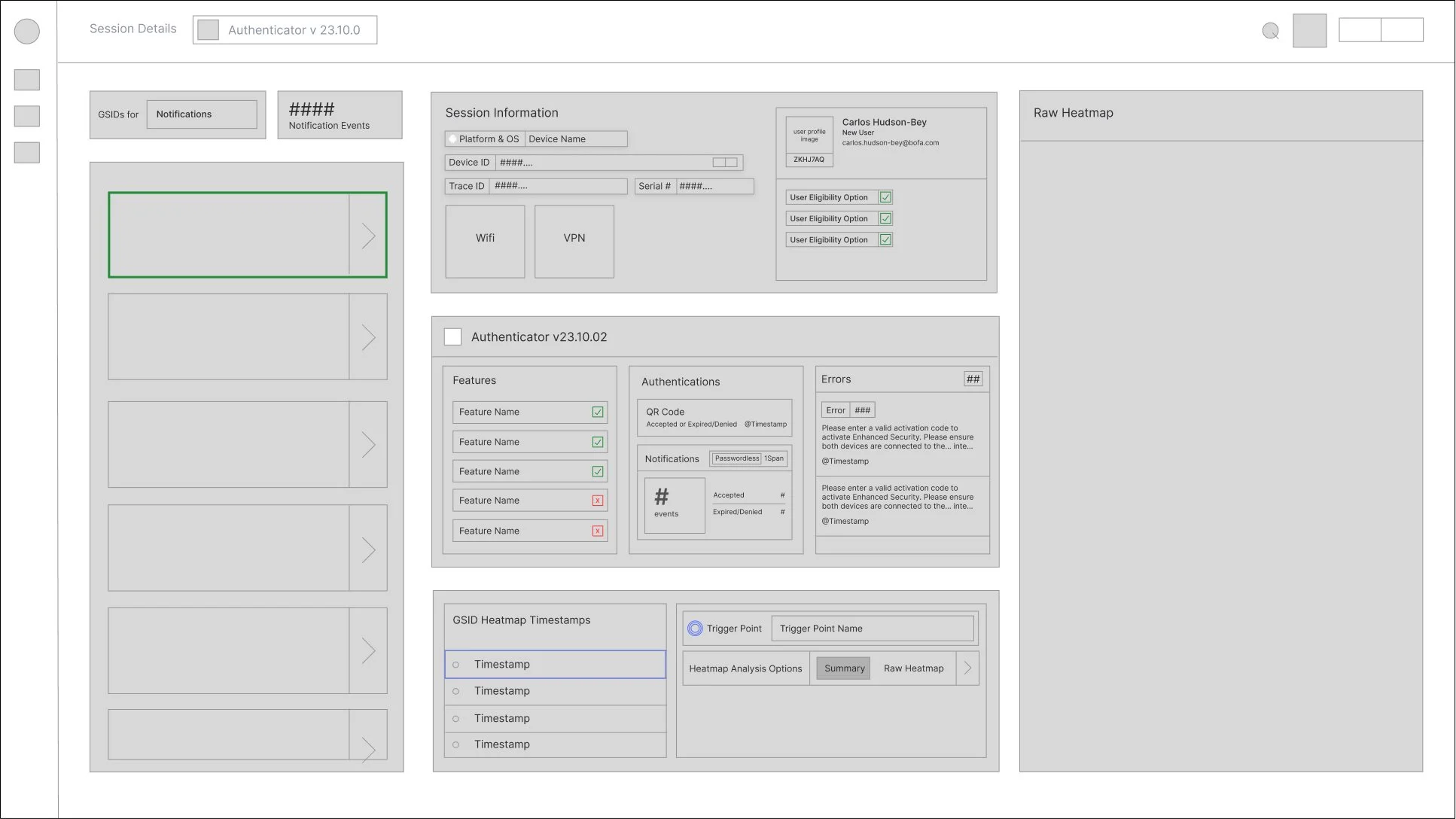 Wireframe Example