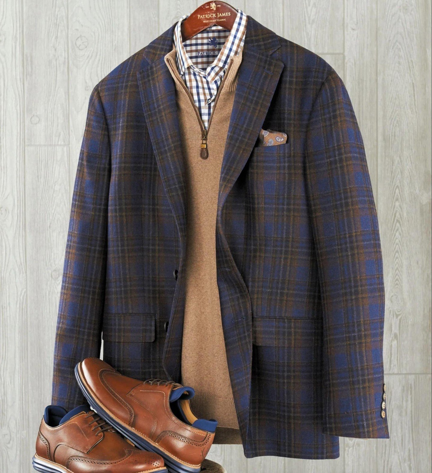 Elevate your wardrobe with Patrick James at The Barnyard, your destination for Men's West Coast Classic attire.

Don&rsquo;t miss their winter sale - save up to 60% on select sweaters, outerwear, pants, flannels, and more. Hurry, as these clearance i
