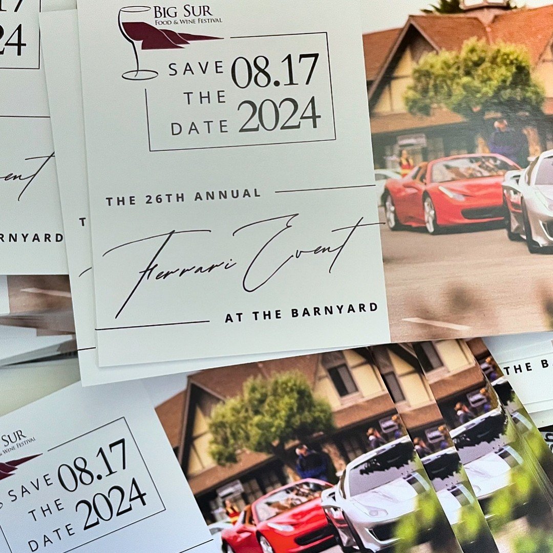 Grab your TICKETS to the 26th Annual Ferrari Event at the Barnyard! Link in our BIO 😃 

#carmel
#carmelcalifornia
#carmelca
#thebarnyard
#thebarnyardcarmel
#barnyardcarmel
#montereycarweek
#montereyautoweek
#carmelcity
#bigsurfoodfestival
#shoplocal