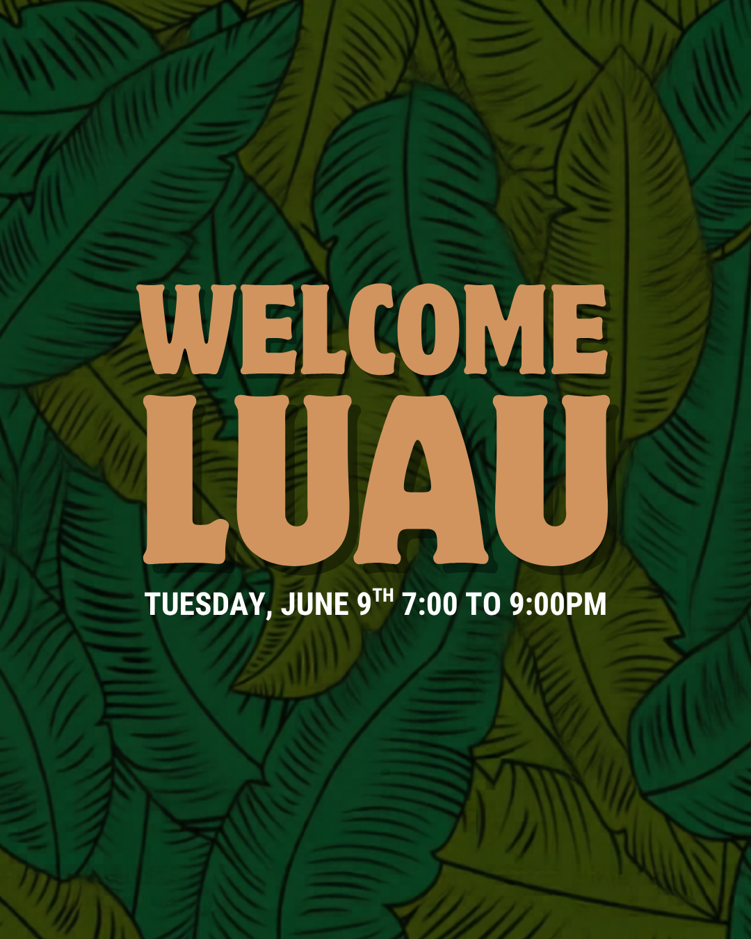 Welcome Luau