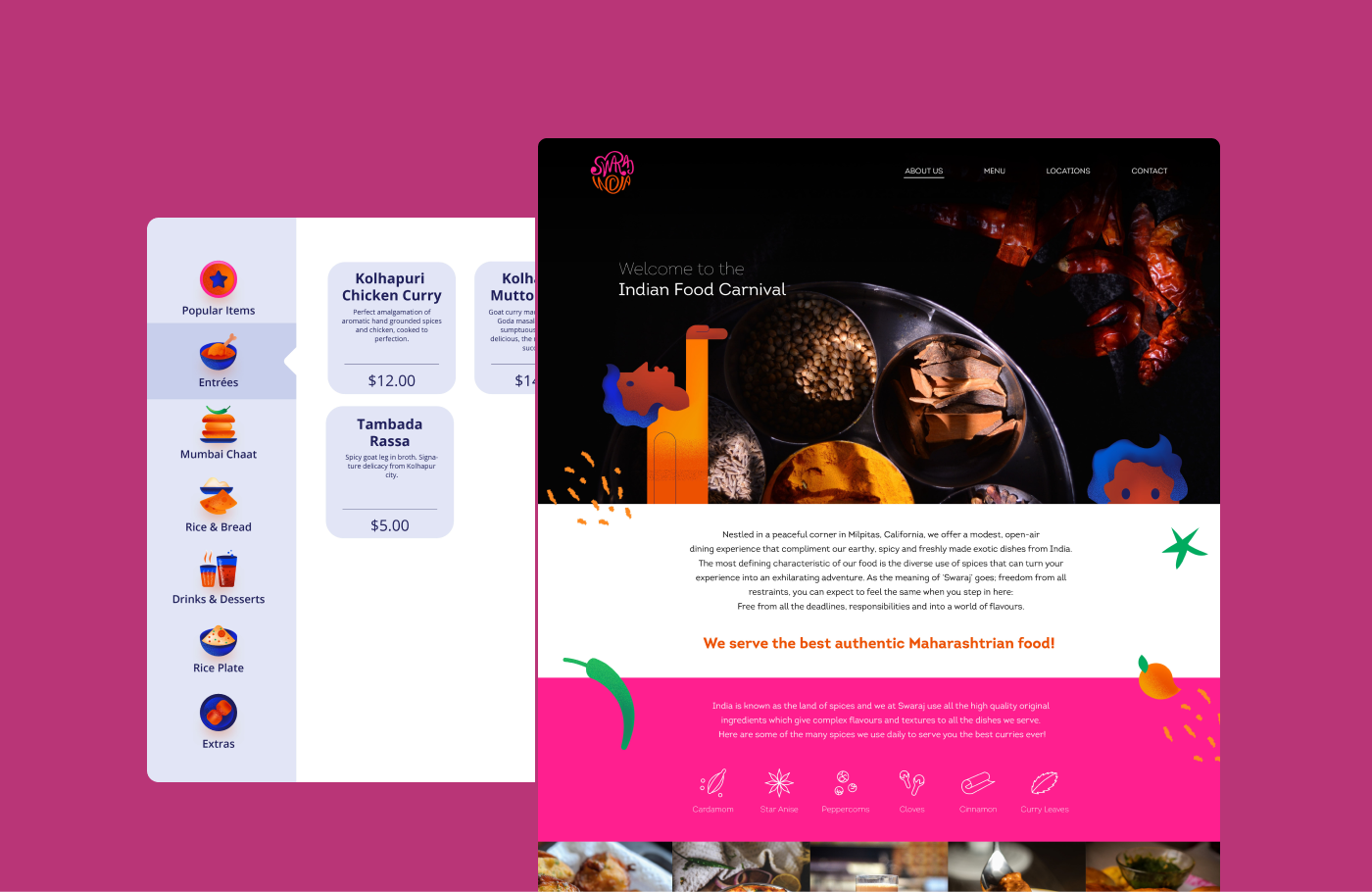 Swaraj | Branding and UI