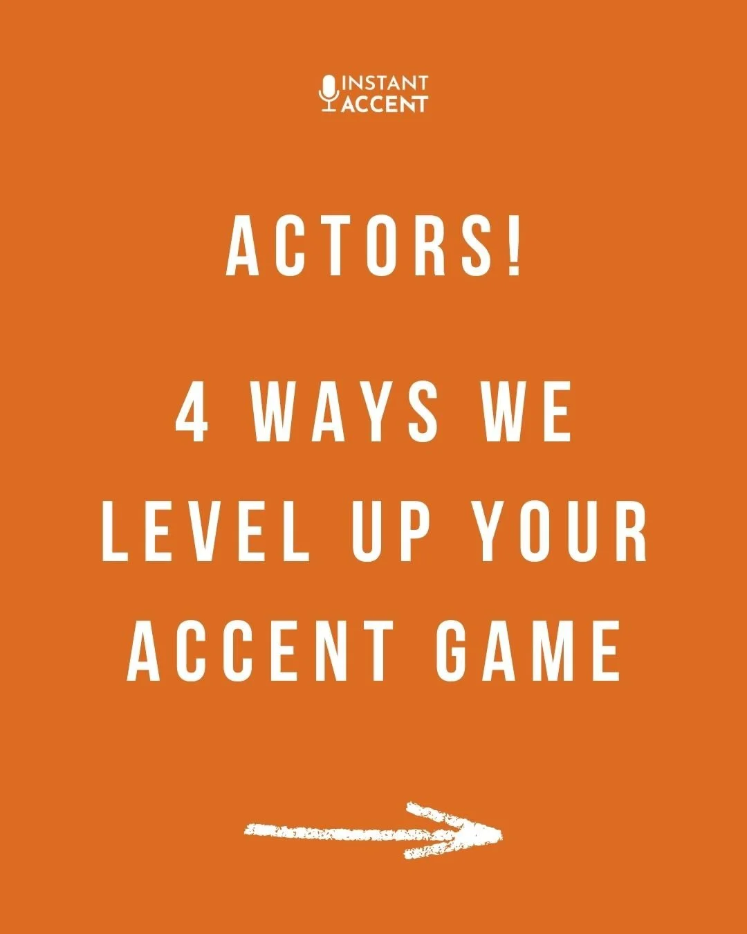 4 ways we help you level up your accent game 😁✨

A swipe series ➡️

🎧 Script recordings in any accent
For auditions, accent prep, and last-minute bookings

🗣️ Reader practice sessions
Build your confidence, accent accuracy &amp; authenticity 

🎯 