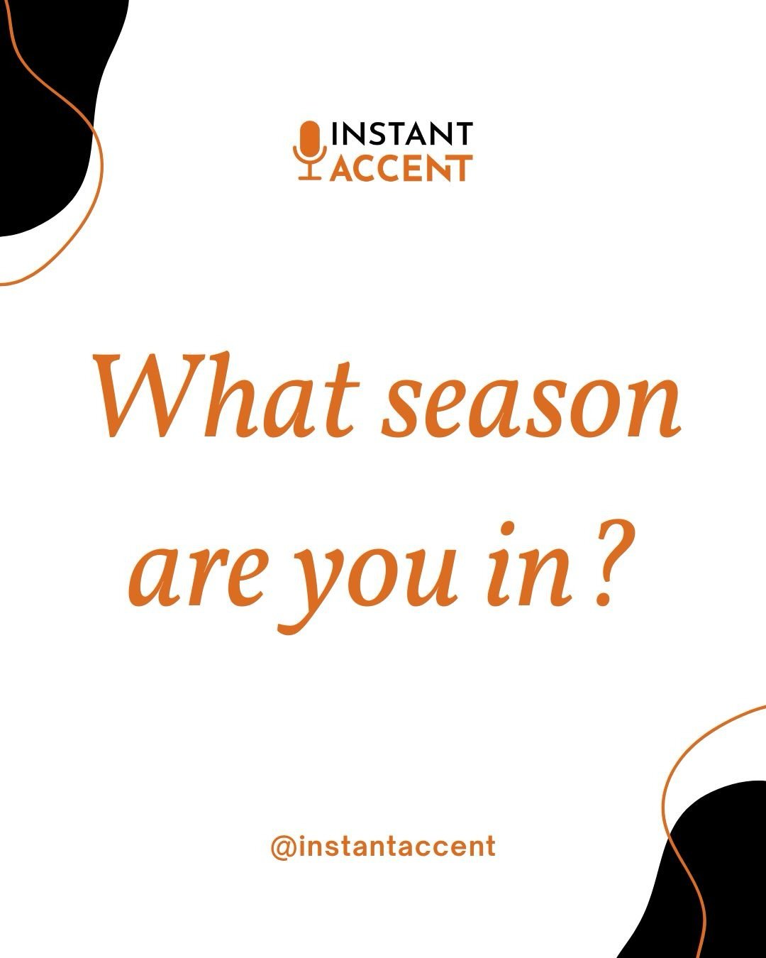 WHAT SEASON ARE YOU IN? 🌱❄️🌸☀️

Sharing this great exercise from our intention-setting session for the new year 🧡

This is all about honouring where you are in the year and being intentional in acceptance and building on that! 

Swipe to the seaso