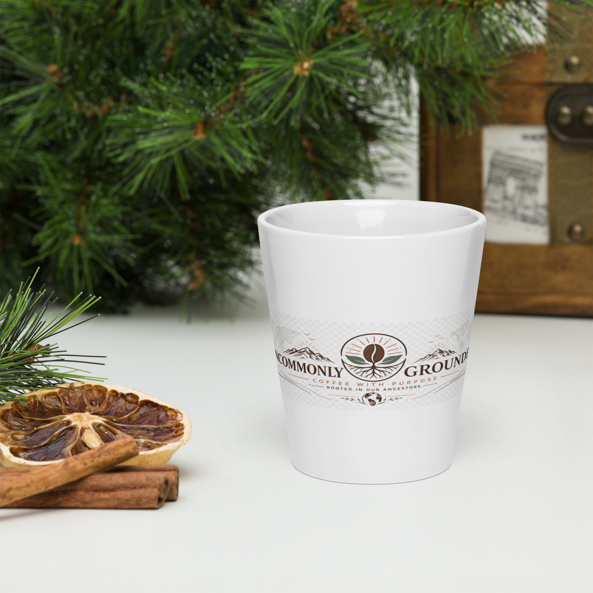 Uncommonly Grounded Coffee Cup