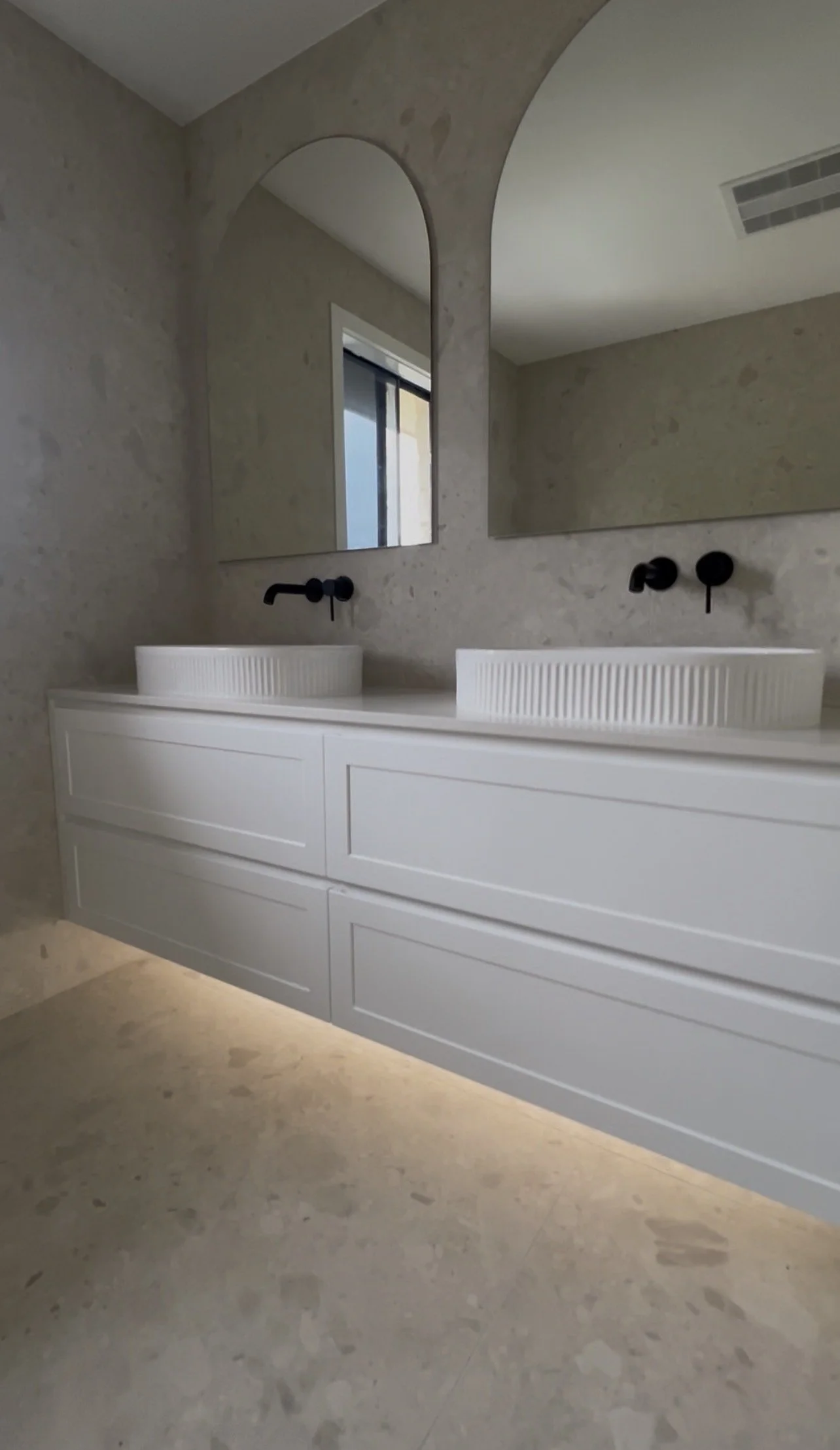 One Tile Everywhere in Your Bathroom?