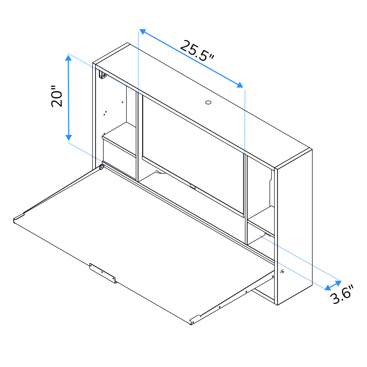 27" Monitor Maximum Dimensions