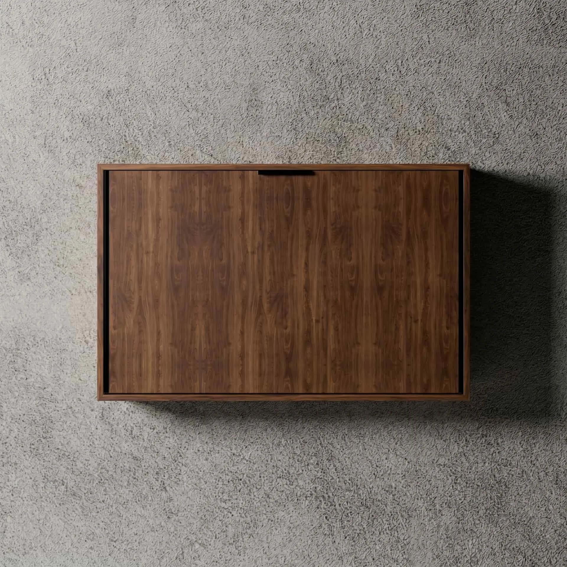 Razorclam 44 Murphy Desk Walnut Closed