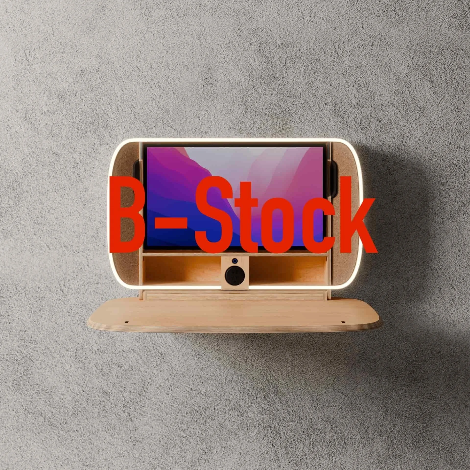 Clamshell 36 Desk (Webcam Mount) B-Stock