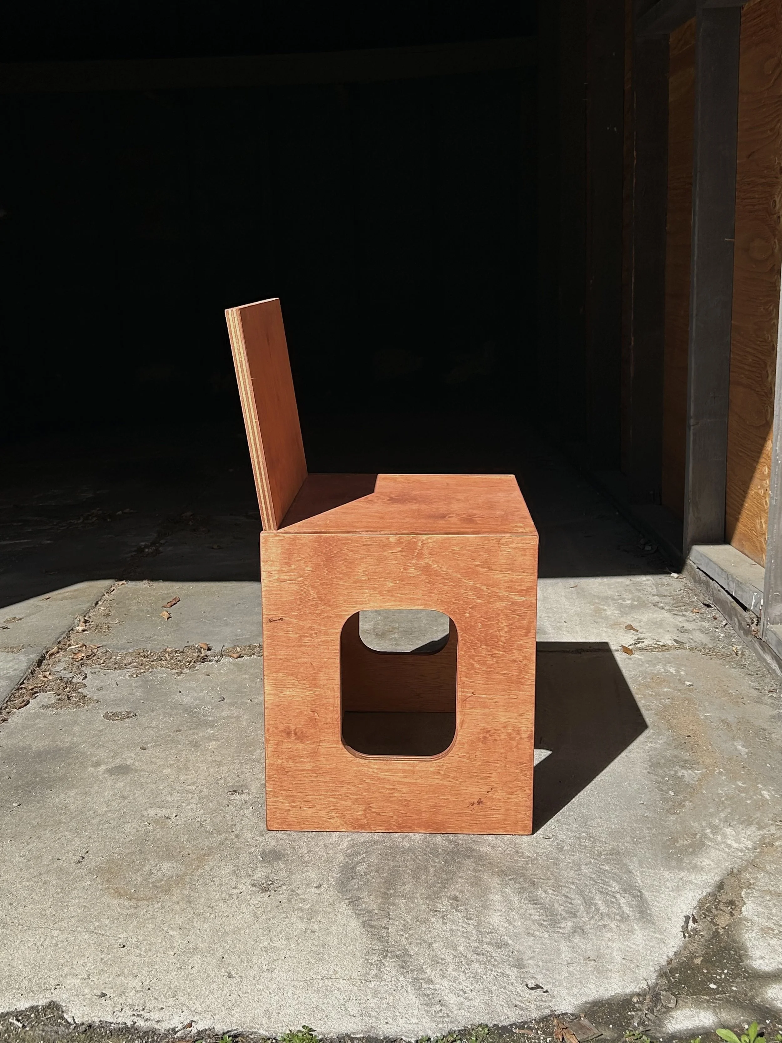 plywood chair
