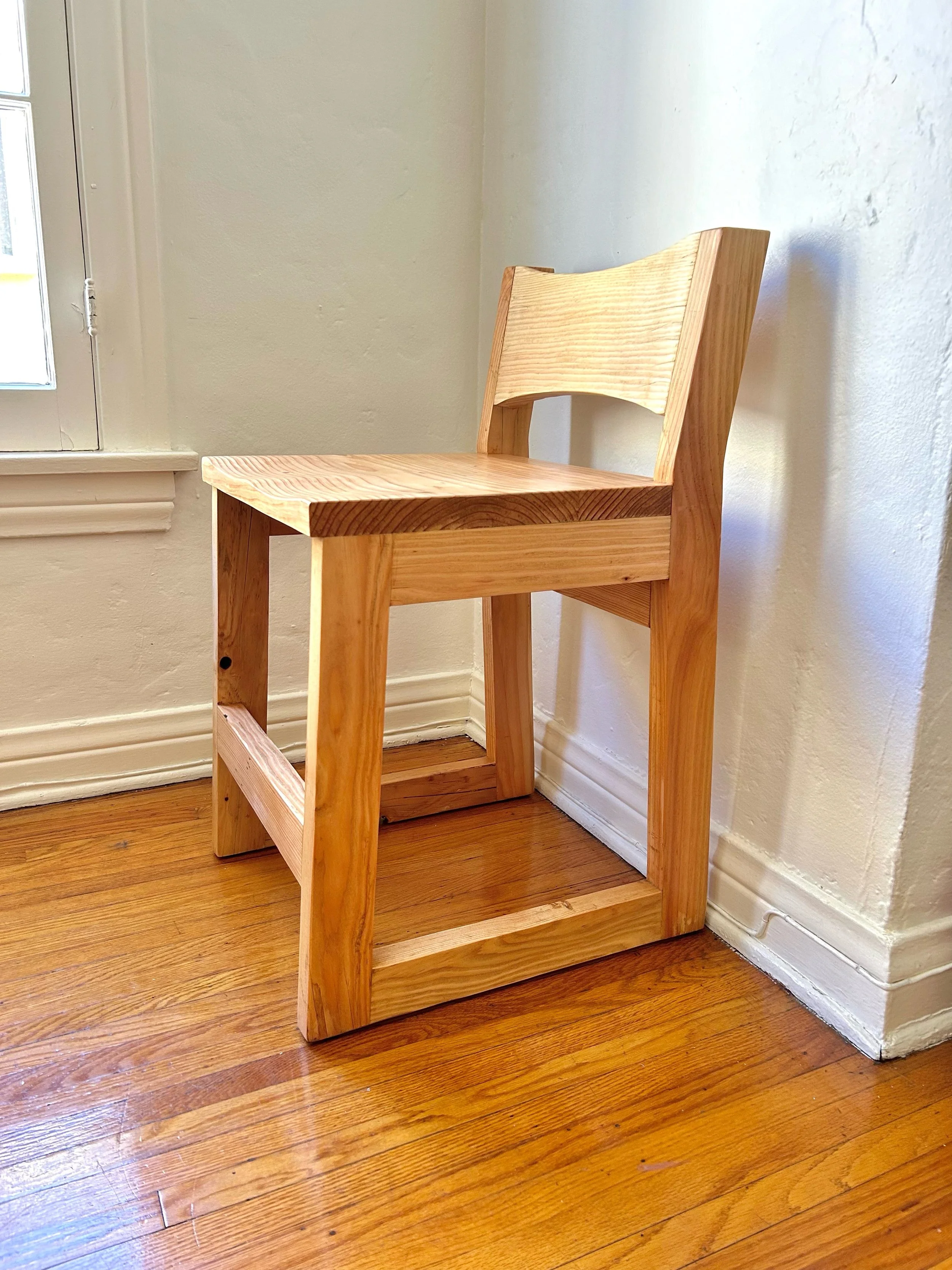 chair ~ reclaimed douglas fir