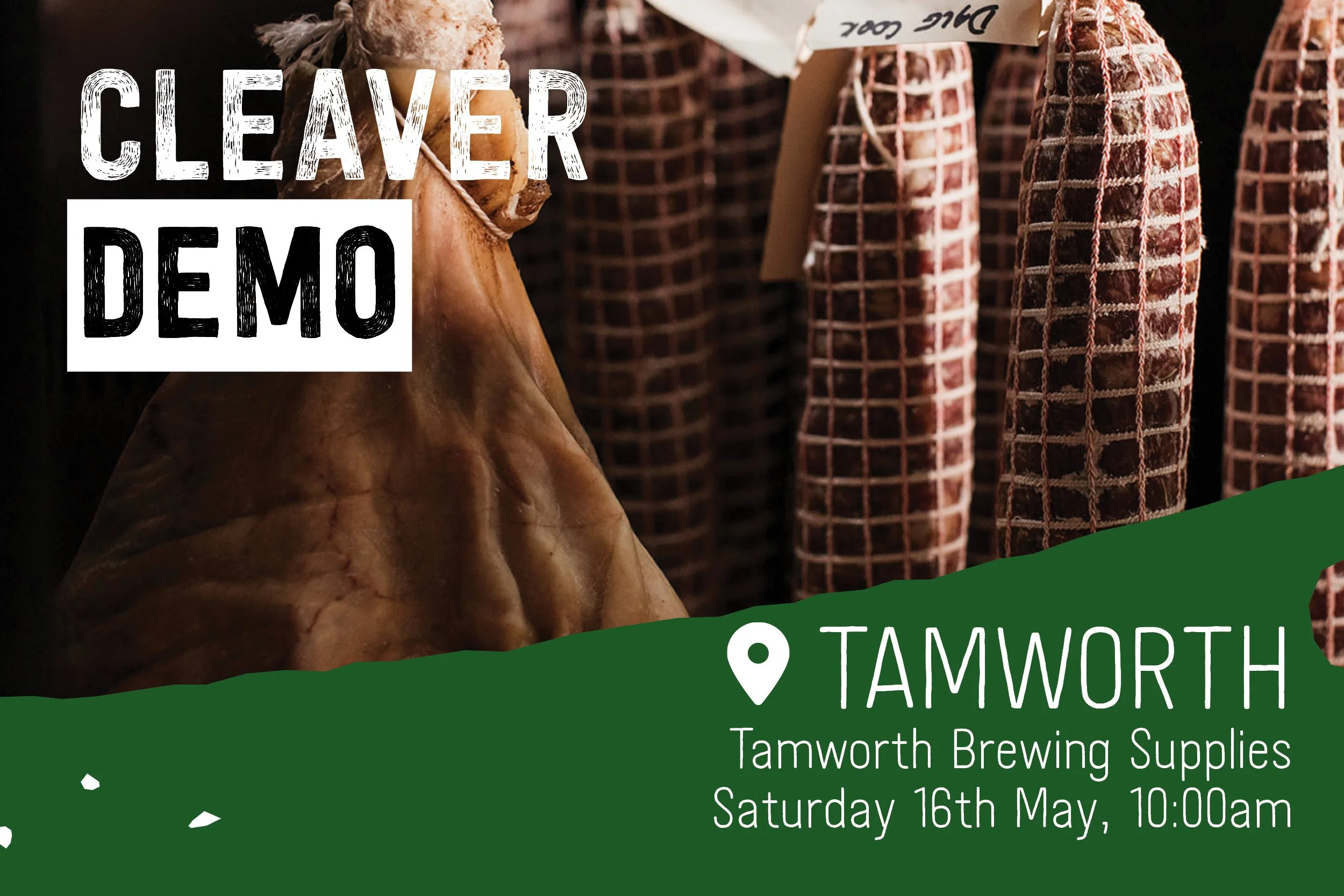 CLEAVER Salami Making Demonstration - Tamworth, NSW