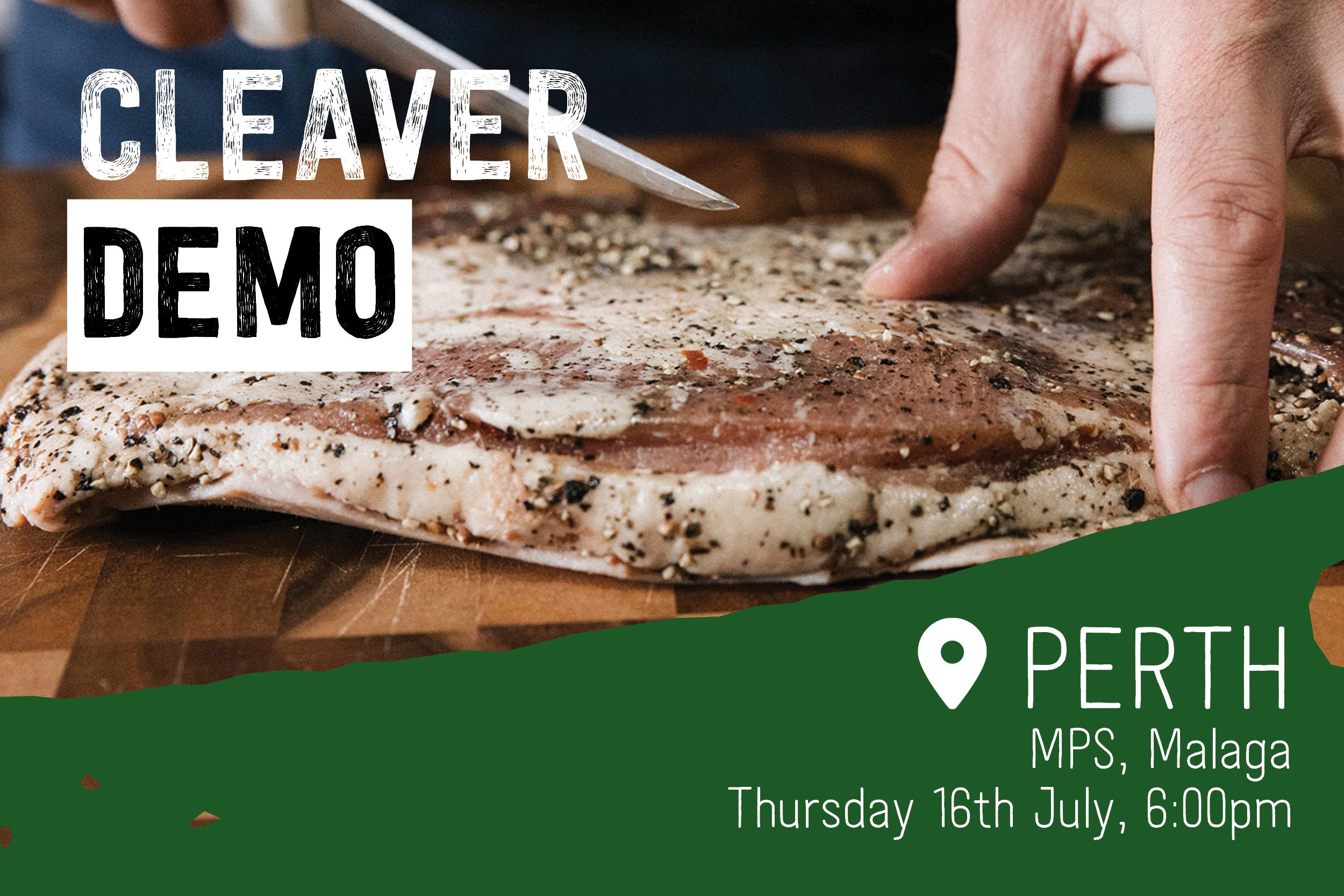 CLEAVER Whole Muscle Curing Demonstration - Perth
