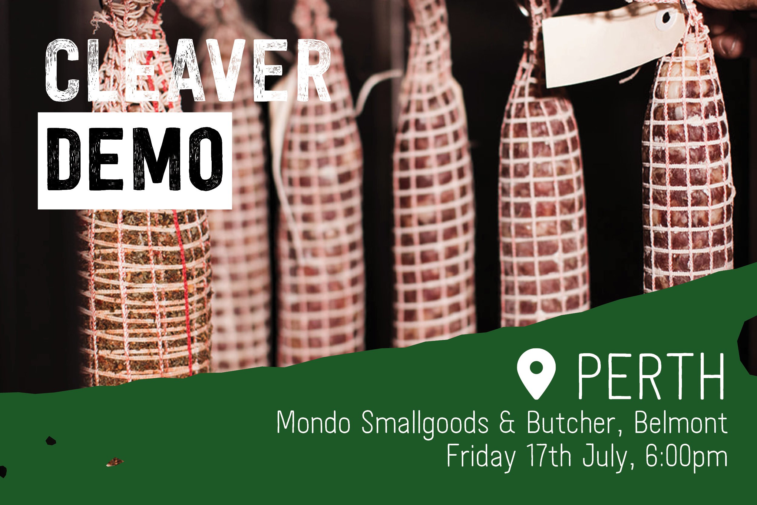 CLEAVER Salami Making Demonstration - Perth