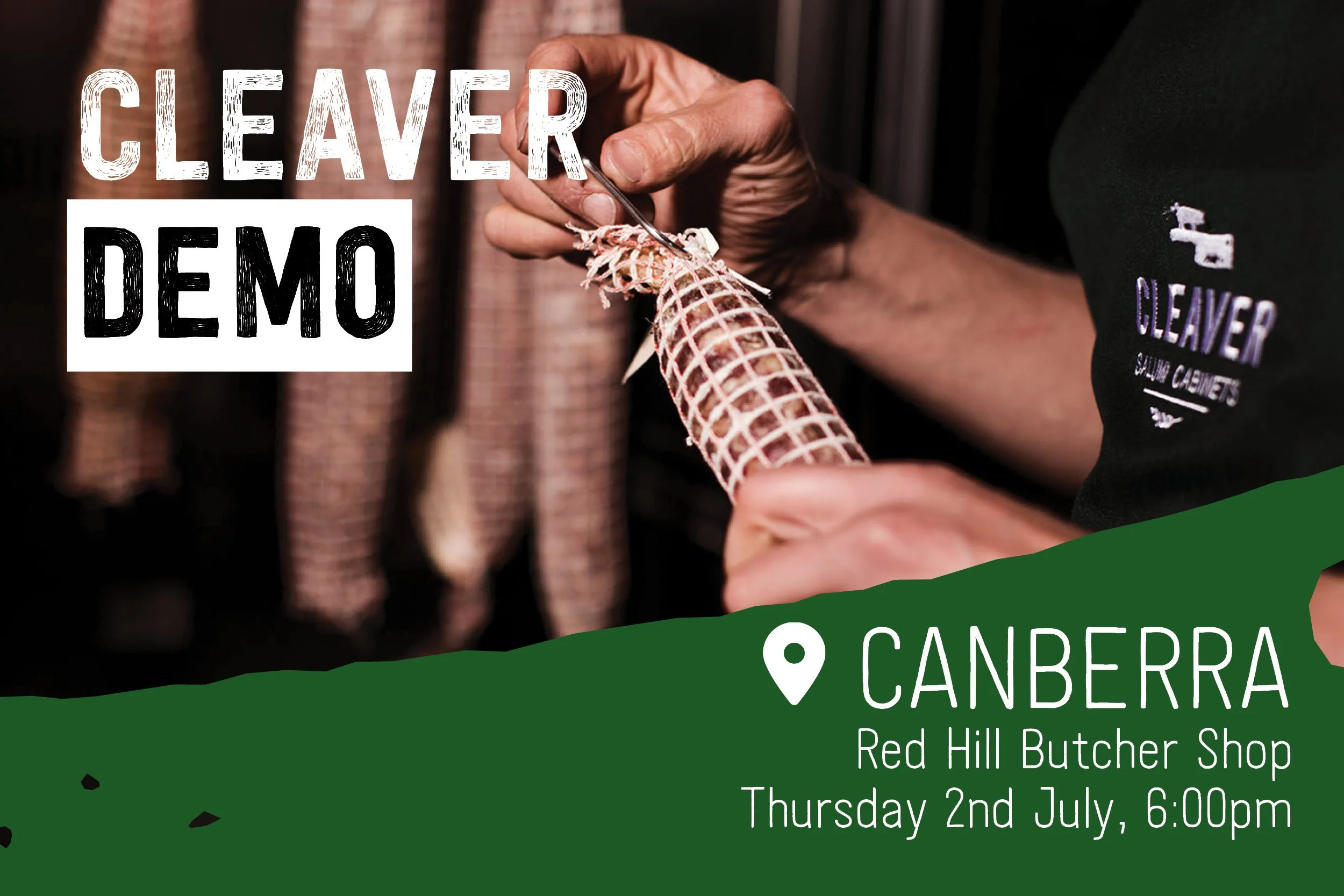 CLEAVER Salami Making Demonstration - Canberra