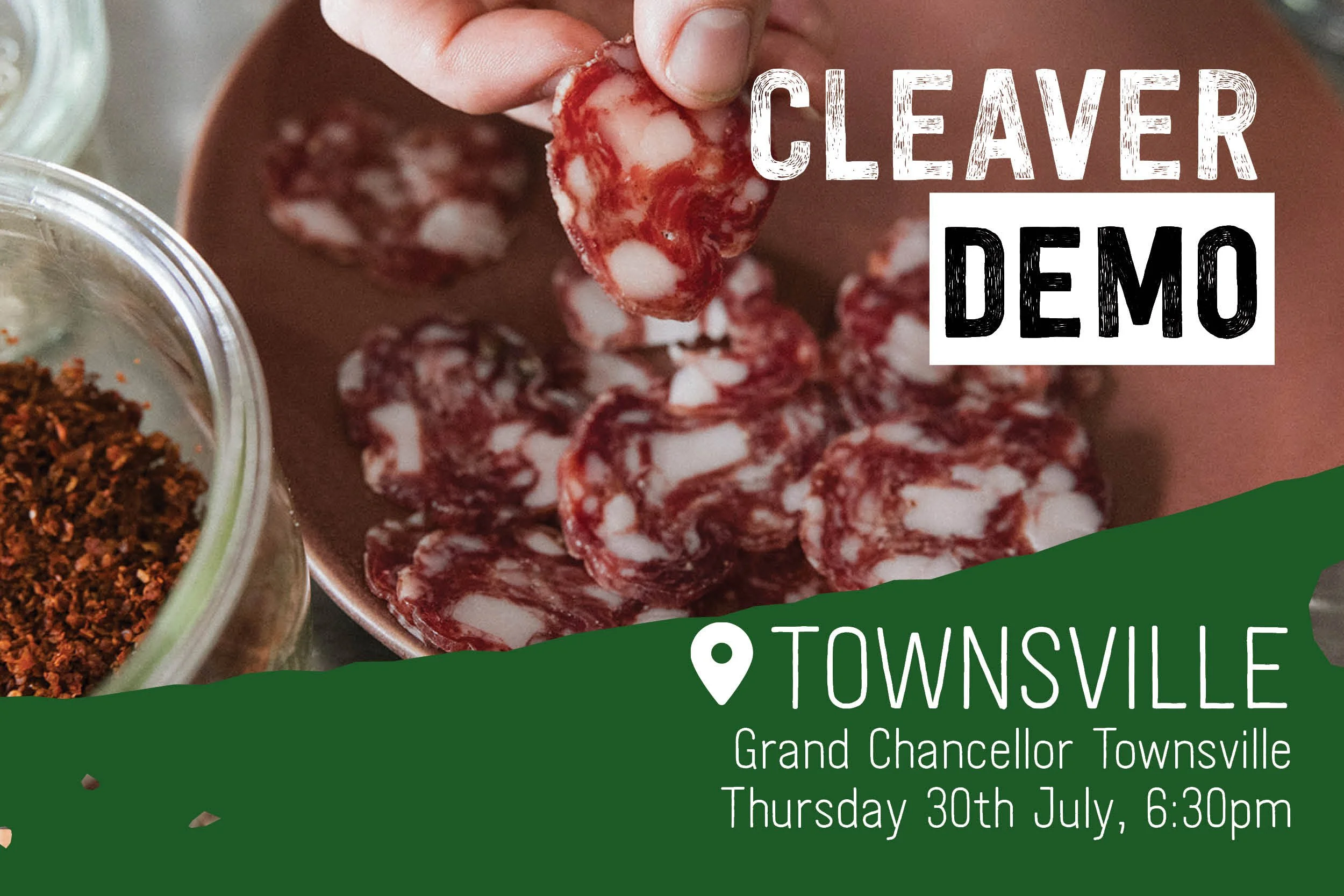 CLEAVER Salami Making Demonstration - Townsville