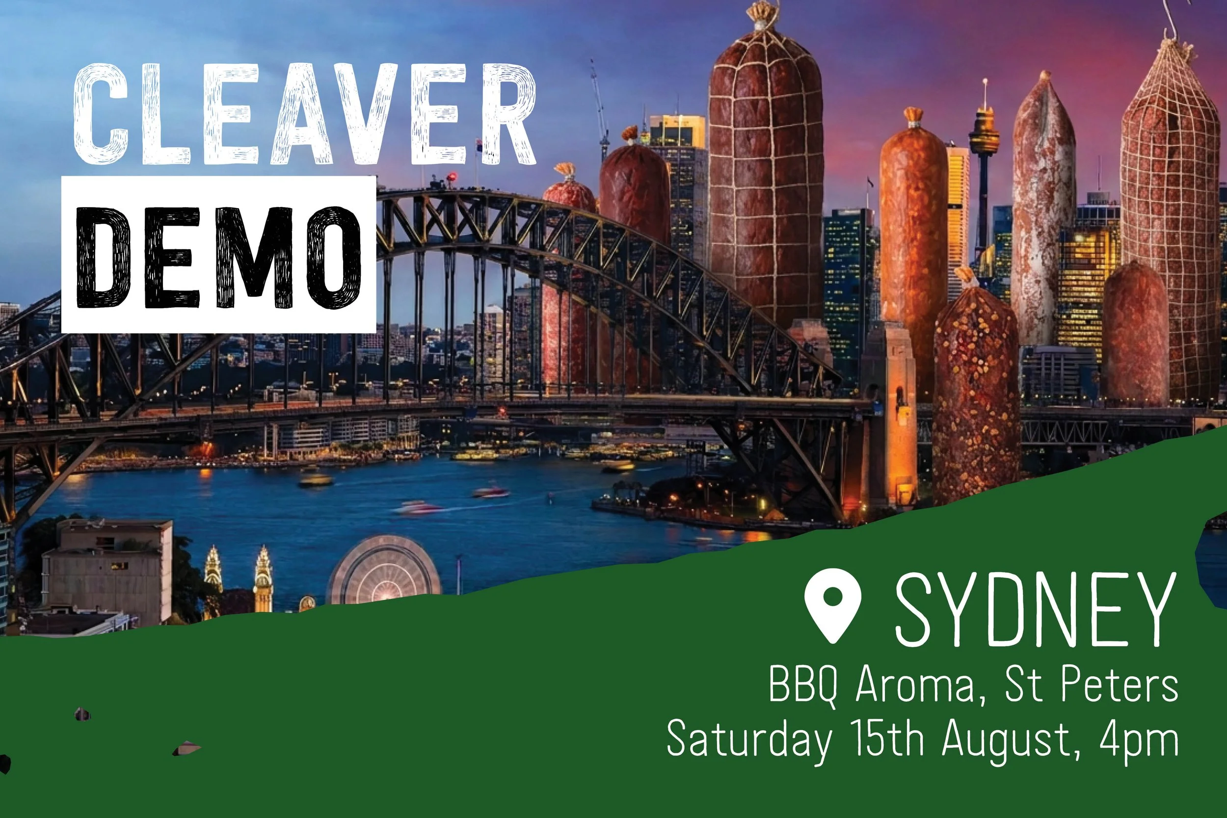 CLEAVER Salami Making Demonstration - Sydney