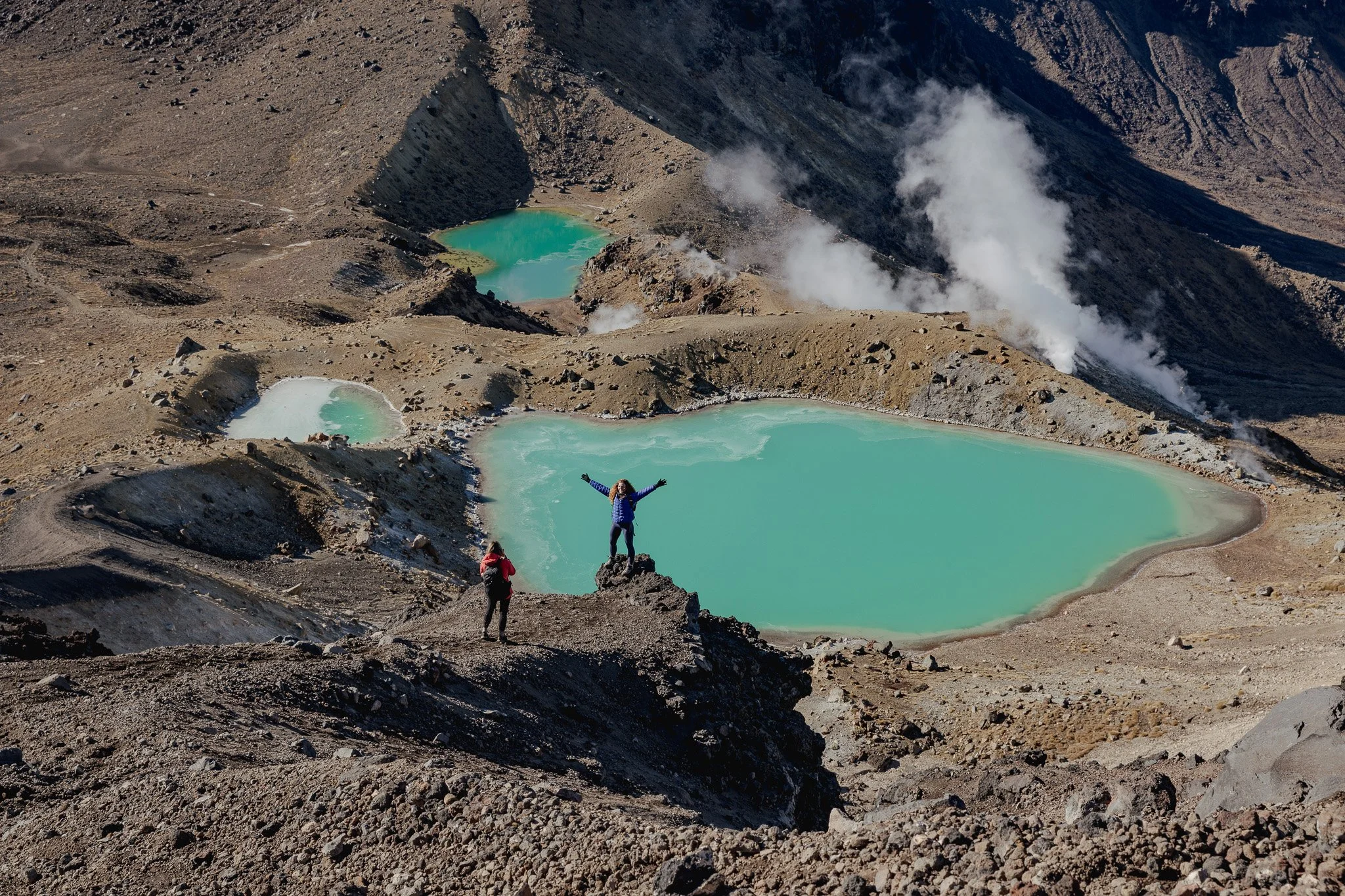 Outdoor tourism commercial photography for Tongariro Expeditions