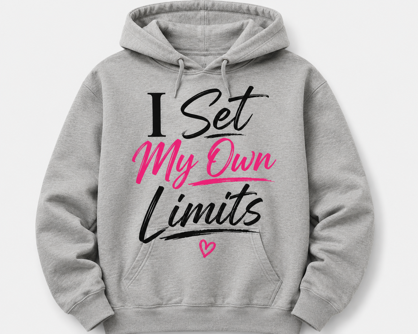 Gray Hoodie with Bold Brush Lettering.png
