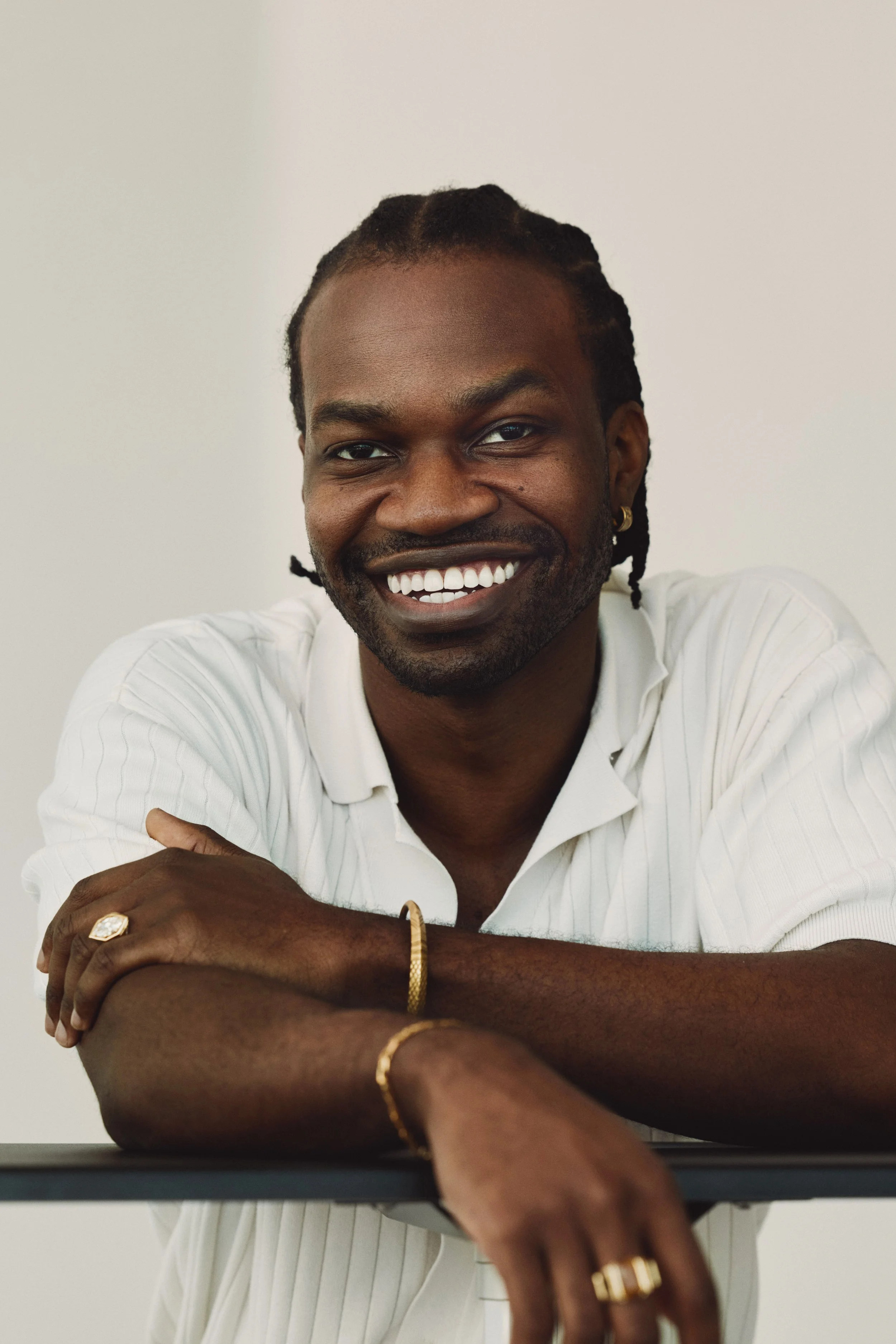 Editorial photo of voice actor Wildy Civil, photographed by Donté Maurice of AB+DM.