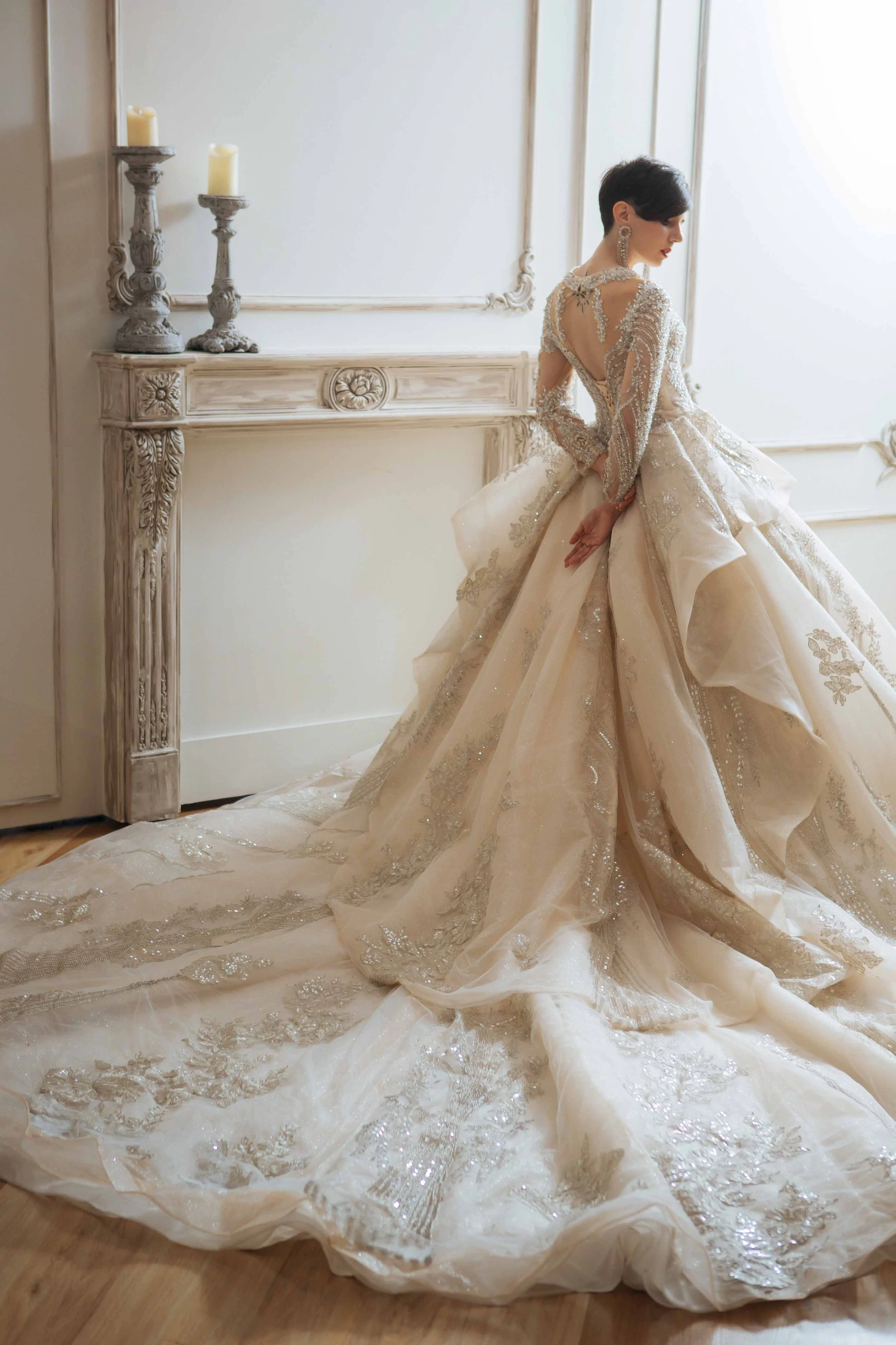 Wedding Dress in the Light