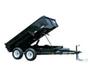 10K Low Profile Tandem Axle Dump Trailer