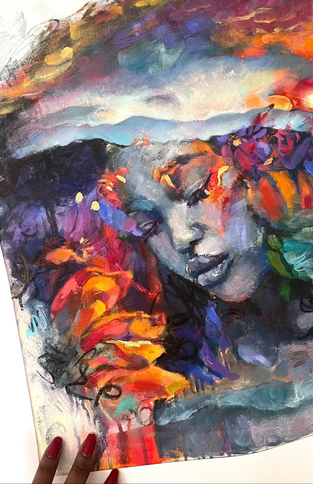 Hand Painted Sol Fine Art Print — Alexis Marie Art