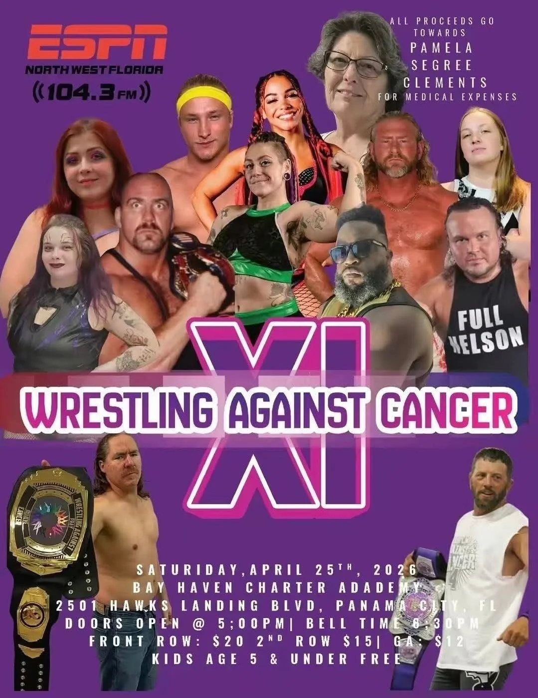 Wrestling Against Cancer XI