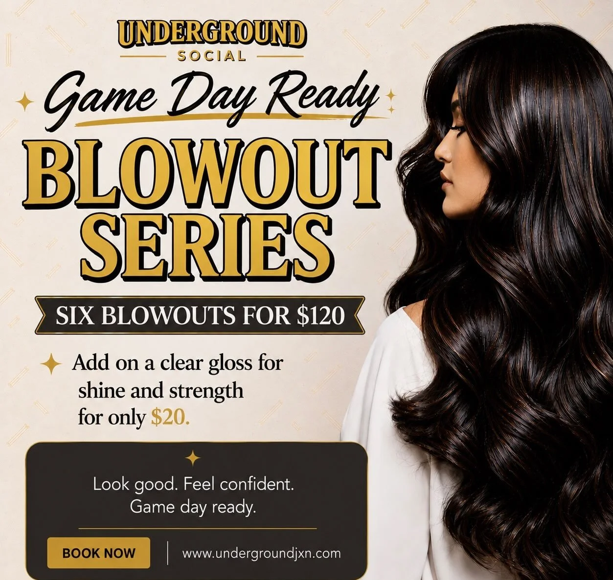 Book your next appointment with Brenda or Mason and stay game-day ready! 🏈✨