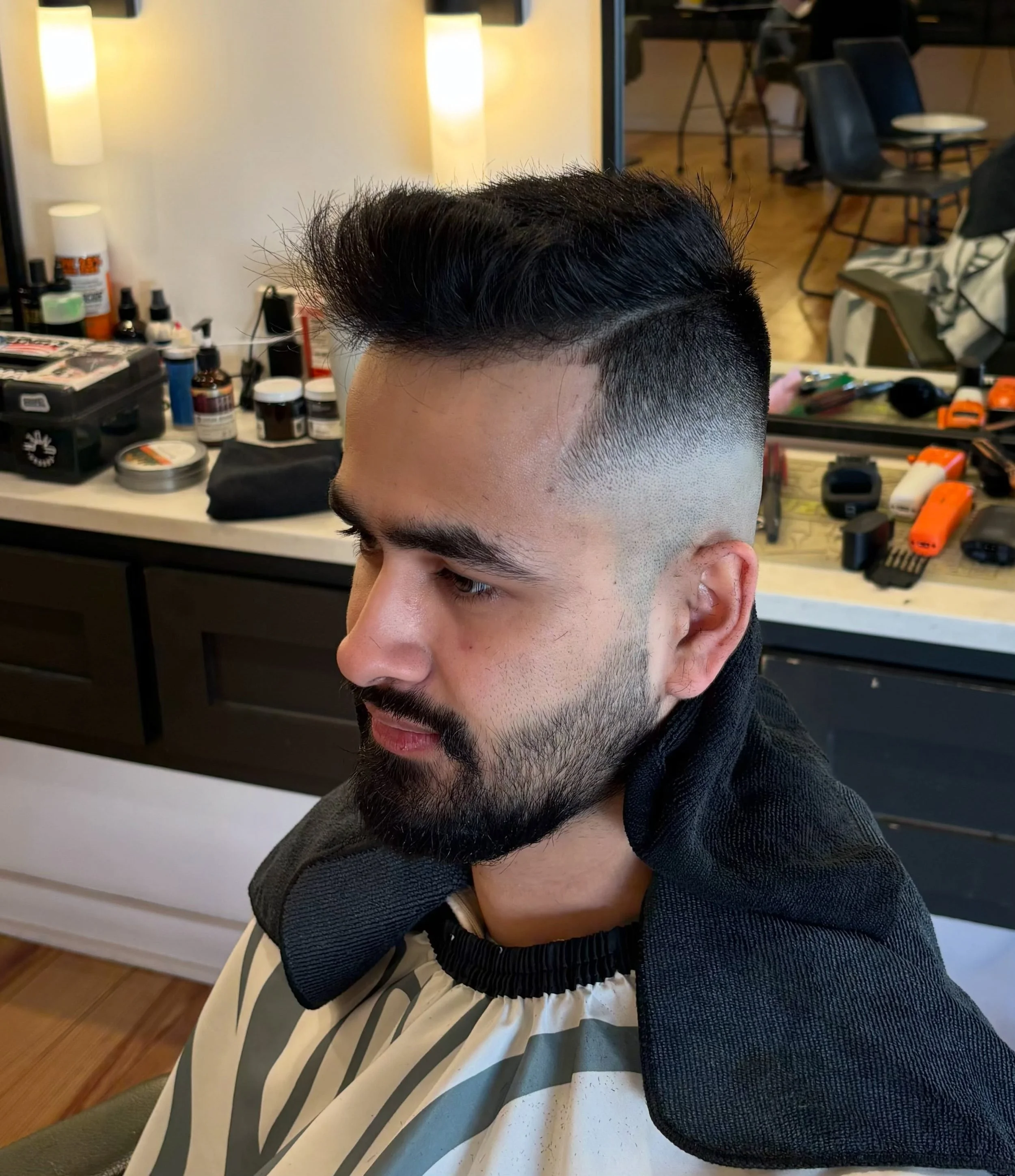 Help us congratulate Chandler on welcoming baby #5 to his growing family this week! 

Need hair or dad advice? Chandler&rsquo;s got you covered! 

#UndergroundSocial #JacksonMS #BarberLife