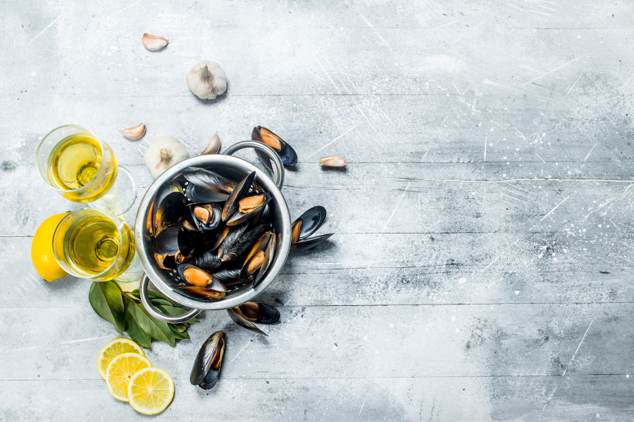 Low-Carb Mussels