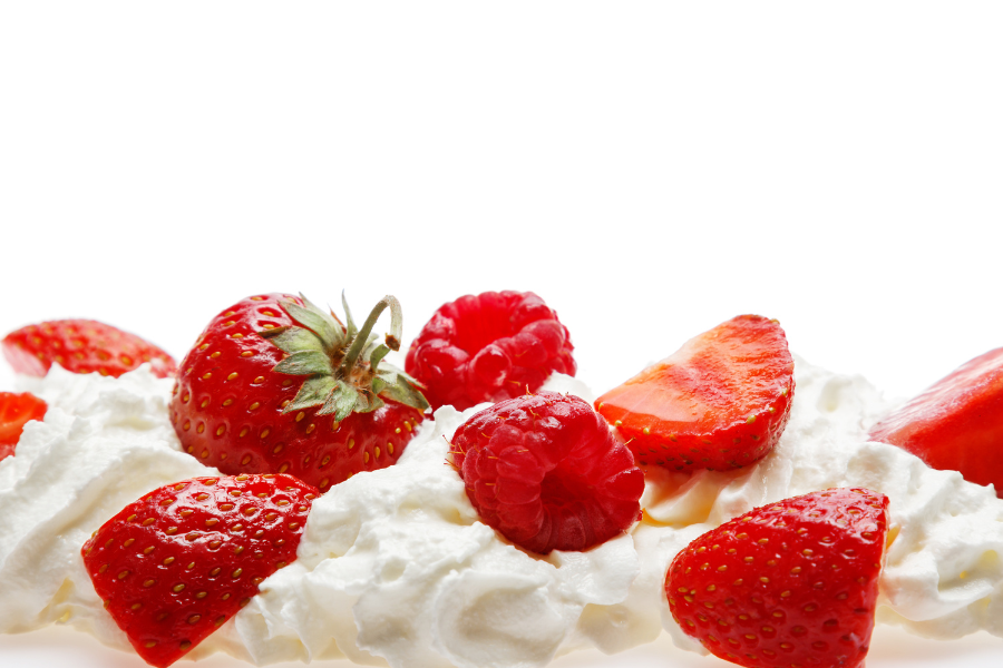 Berries and Whipped Cream