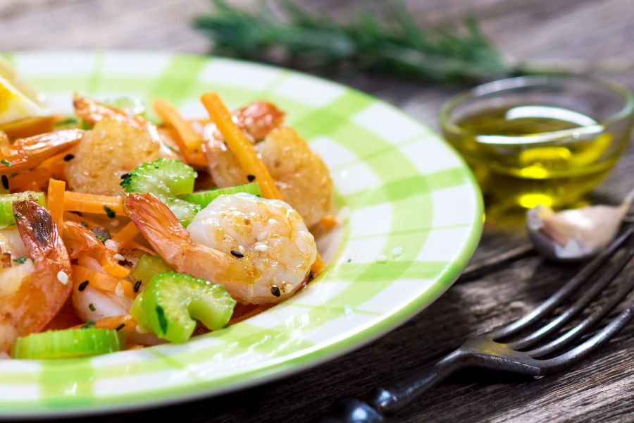 Shrimp with Vegetables