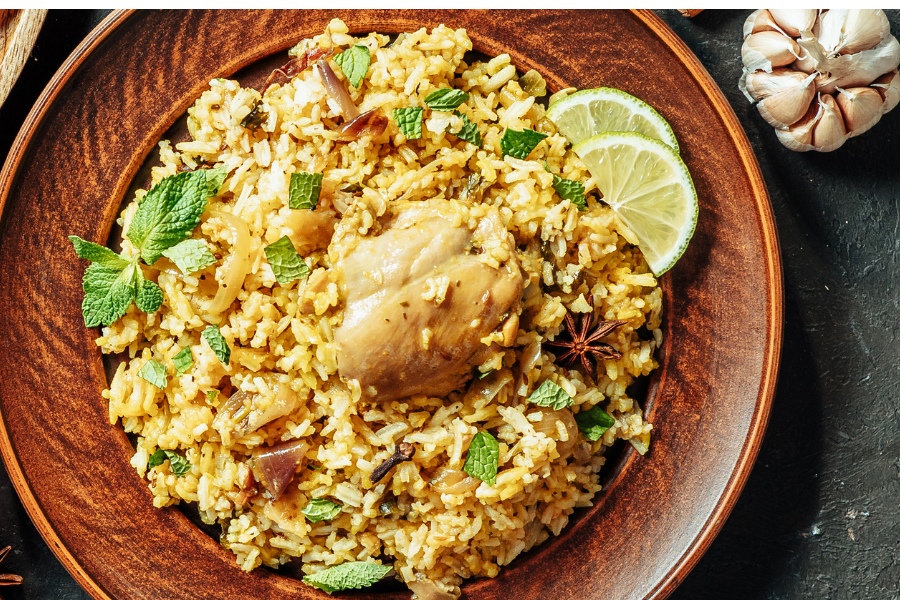 Cauliflower Rice Biryani