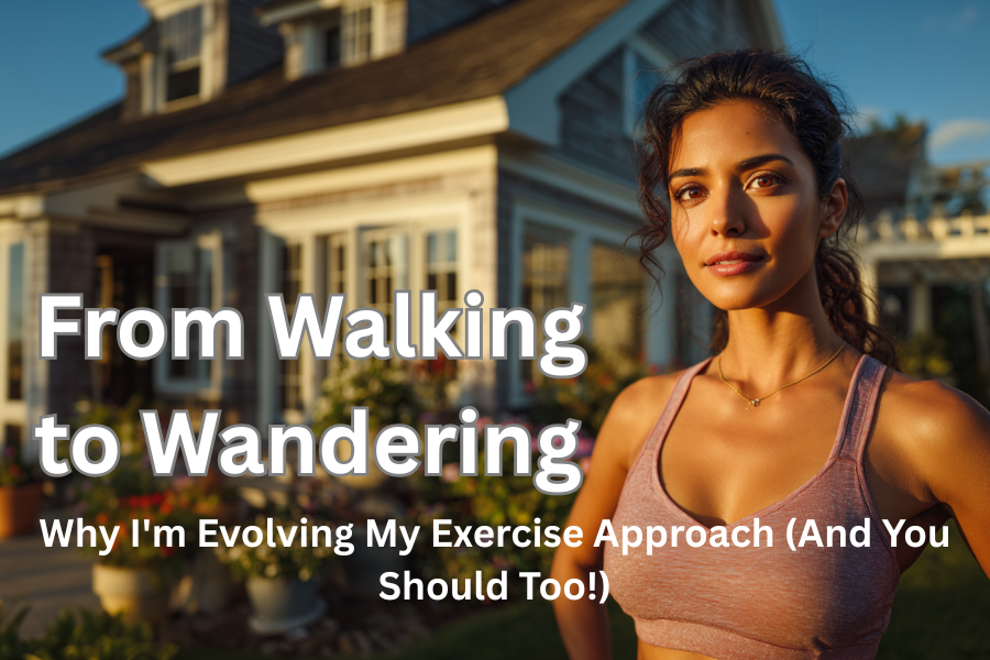 From Walking to Wandering: Why I'm Evolving My Exercise Approach (And You Should Too!)