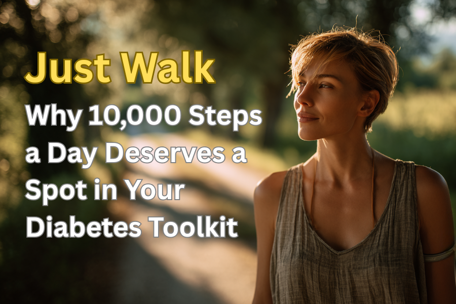 Just Walk: Why 10,000 Steps a Day Deserves a Spot in Your Diabetes Toolkit