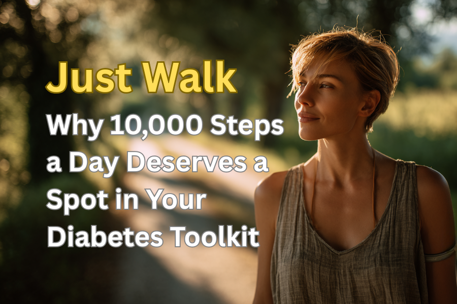 Just Walk: Why 10,000 Steps a Day Deserves a Spot in Your Diabetes Toolkit