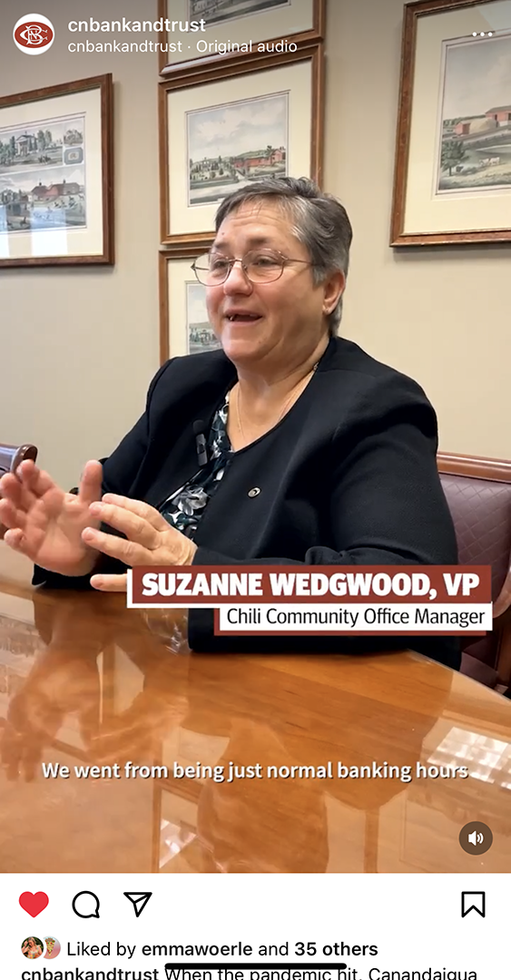 CNB staff and customers reflect on PPP loans.