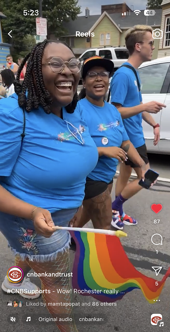 CNB at Rochester Pride Parade