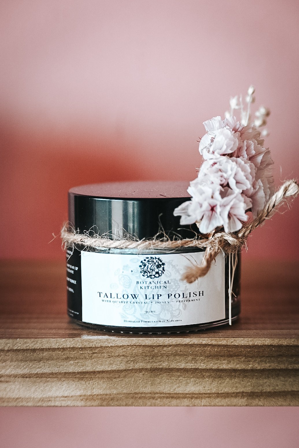 Tallow lip polish