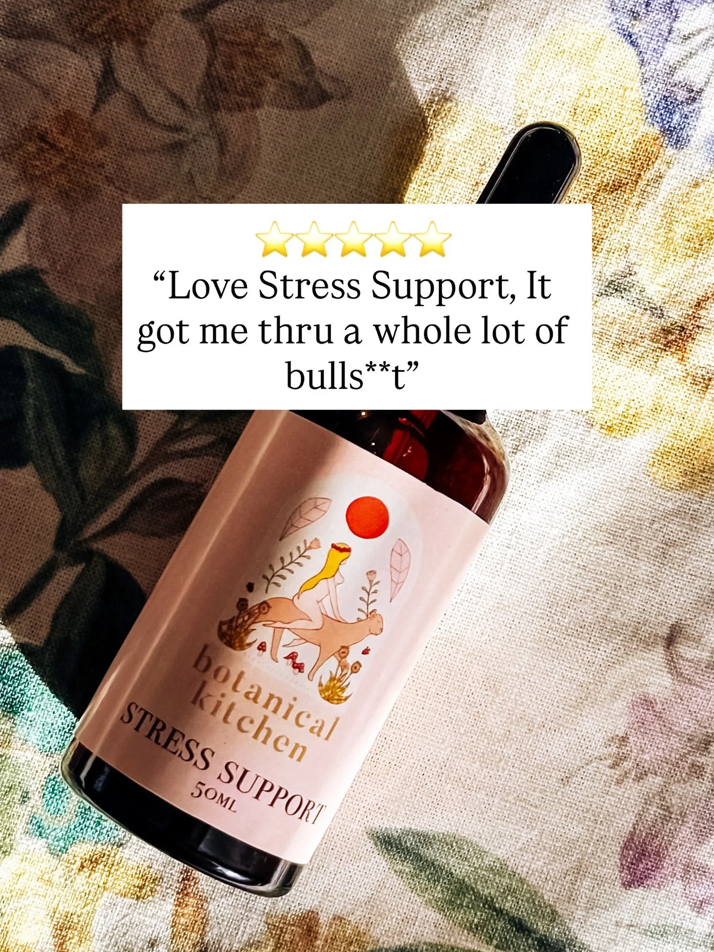 Sometimes you need just a little help 🥹❤️

I find this skullcap, passionflower, lemon balm and tulsi tonic to be such a wonderful additional layer of support in times of acute stress, anxiety or overwhelm. 

Its main hero skullcap is indicated for s