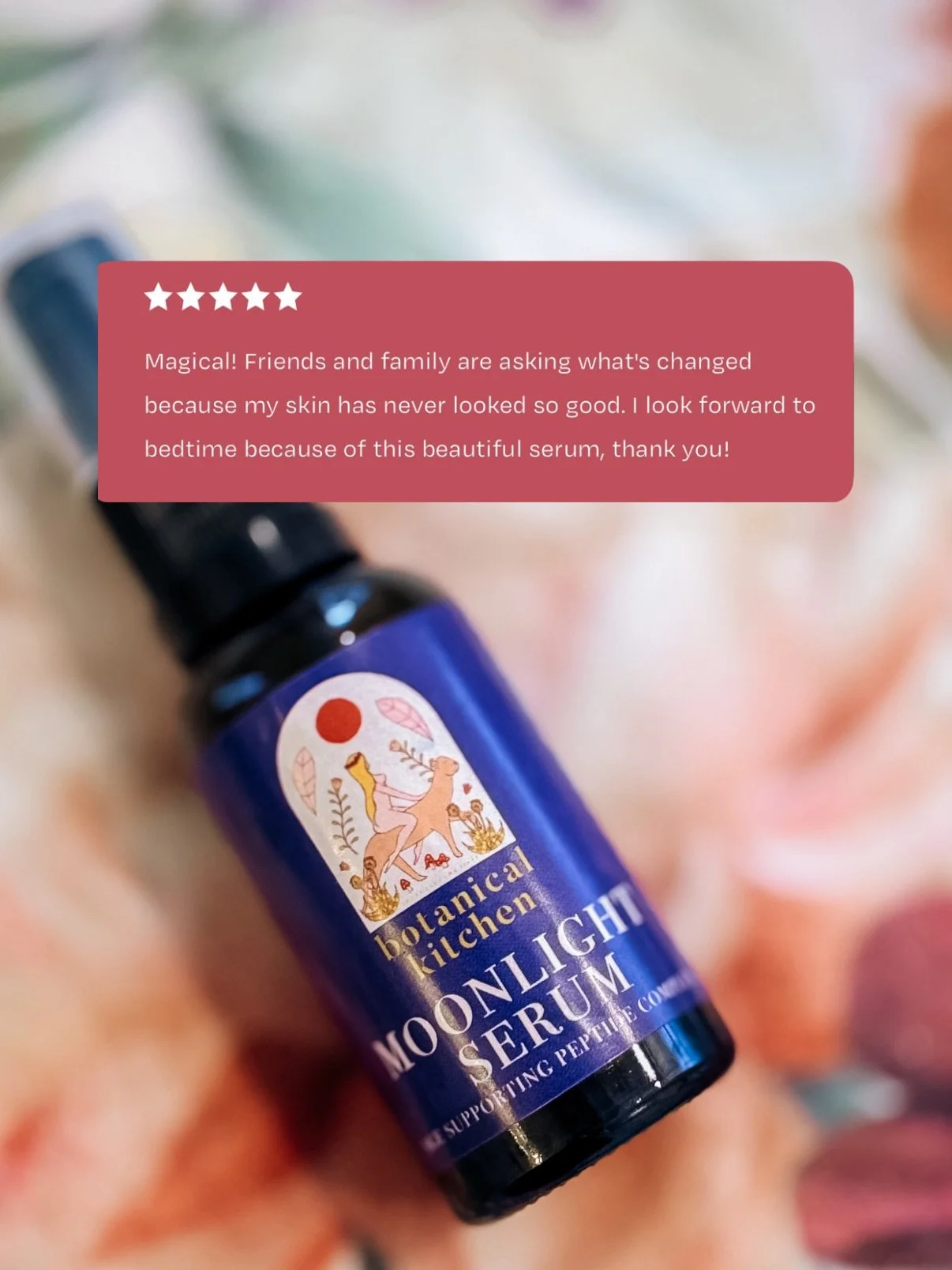 Love this beautiful methylene blue + peptide + lotus serum so much 💙💙💙 

Have you tried it? X