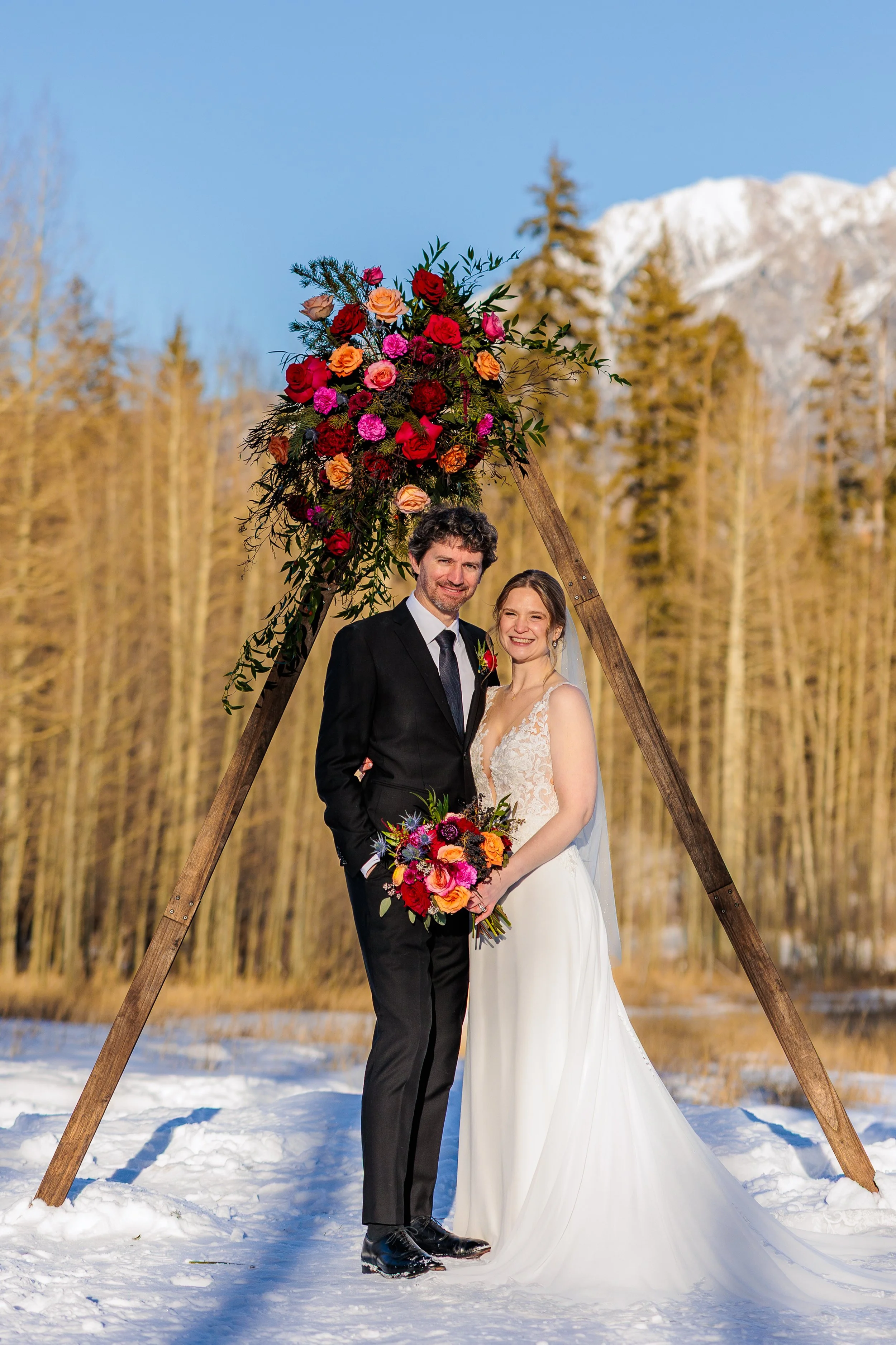 Carly + Chris @ The Black DIamond Lodge
