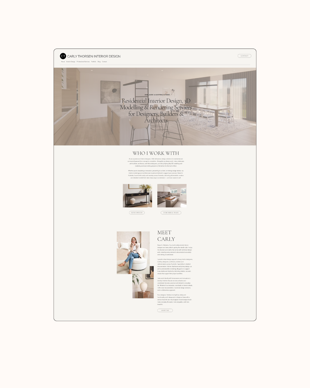 carly thorsen interior design website