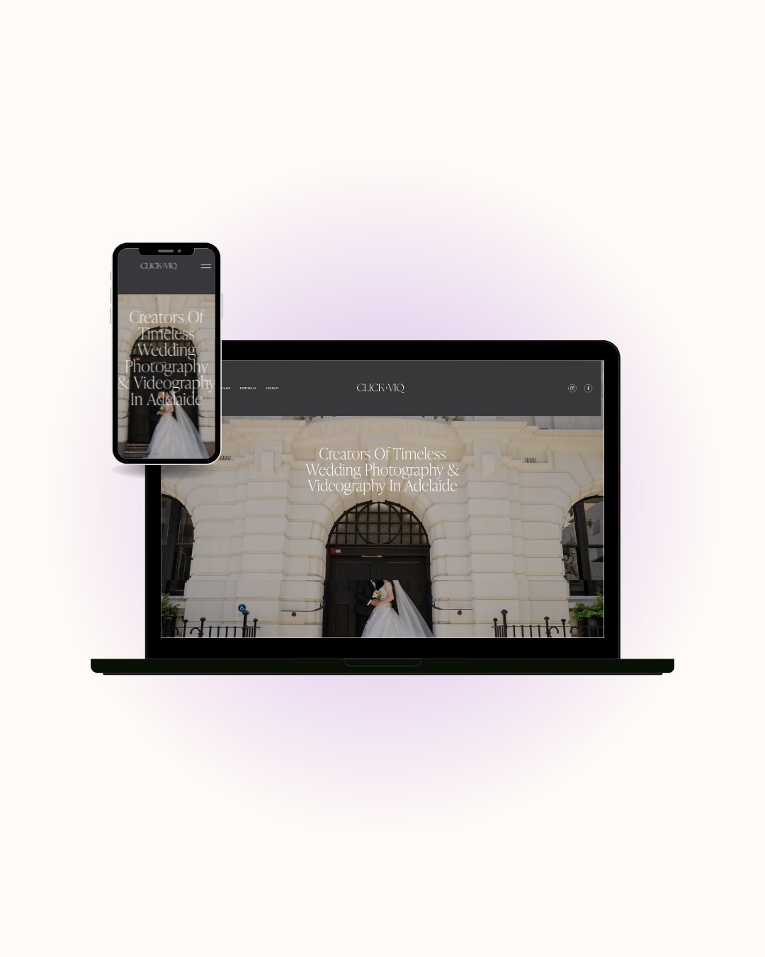 It's been a hectic few weeks with Thrive, our house move and a full pipeline of work but in between the madness, we've just published a new Squarespace website for Adelaide based photographer and videographer @clickbyviq 

Viq is looking to elevate h